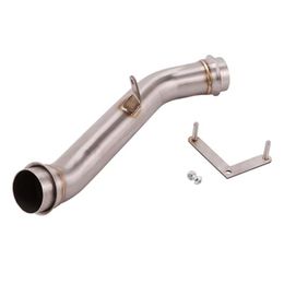 60mm For 1290 Super 2014-2021 Motorcycle Exhaust Escape Muffler Round Middle Link Pipe Slip On System216T