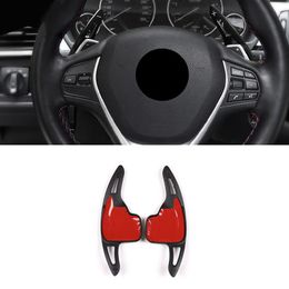 Steering Wheel Shift Paddle Sequins Decoration Cover Trim Stickers For BMW F30 F32 F34 F10 F15 F16 Car Styling Interior Modified325n