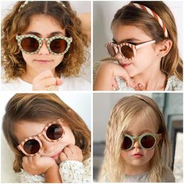 Sunglasses 2023 Kids Personality Classic Outdoor Sun Protection Boys Girls 5 Colors Eyewear Children Baby Retro UV400