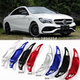 2pcs Car Steering Wheel Shift Paddle Shifter Extension For BENZ AMG C63 C43 2015-2019164w