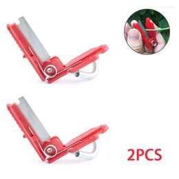 Cluster Rings 2Pcs Vegetable Thump Knife Separator Fruit Harvesting Picking Tool For Farm Garden Orchard