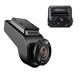 2 Inch Car DVR Night Vision Dash Cam 4K 2160P Front Camera with 1080P Car Rear Camera Recorder Video Support GPS WIFI Car Camera213O