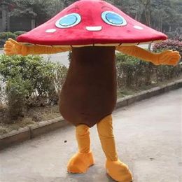2019 Discount factory EVA Material Mushroom Mascot Costume Cartoon Apparel Halloween Birthday237Y