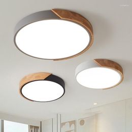 Ceiling Lights Round LED Light Macaron Modern Lamp Living Room Lighting Fixture Bedroom Kitchen Surface Mount Flush Panel Lamps