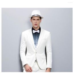 Men's Suits Man Slim Fitted Notched Lapel One Button Tuxedo Jackets Groomsman Tuxedos Men Wedding Groom Dresses Wear For