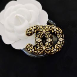 20 Style Women 18K Gold Plated Designer Brooch Fashion Diamond Pins Brooches Pins Wedding Party Jewelry Accessories Gifts