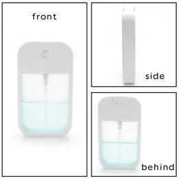 Whole clear stock PETG plastic spray pump bottle empty 45ml fine mist bottle for hand sanitizer2295