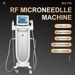 Popular 2 handles 25 pins 64 pins microneedling rf machine face inmode Vmorpheus 8 pro