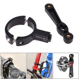 Water Bottles Cages G-21 Bicycle Adjustable Water Bottle Cage Aluminium Alloy Mountain Bike Cycling Bottle Holder Ultralight HandleBar Mount HKD230719