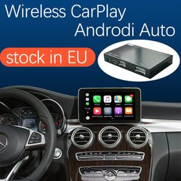Wireless CarPlay Interface for Mercedes Benz C-Class W205 GLC 2015-2018 with Android Auto Mirror Link AirPlay Car Play240w