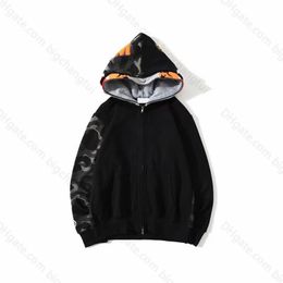 Shark Hoodie Bapestar Hoodie Men Hoodies Designer Men's Designer Hoodie Women's Full Zip Shark Hoodie Black Camouflage Jacket Blue Hooded Sw 411