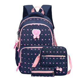 School Bags Children's School Bags Backpack Bag Japanese SchoolBags For Girls Boys Backpacks Kids Bag Orthopaedics Backpacks 3pcs/set 230718