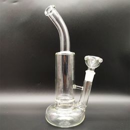 12" Tornado Clear Heady Bong Glass Water Pipe Bong Turbine Percolator Cyclone Bongs With Round 18mm Bowl