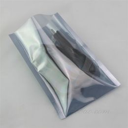 6-19cm Anti Static Shielding Plastic Storage Packaging Bags ESD Anti-Static Pack Bag Open Top Antistatic small size Package Bag2170