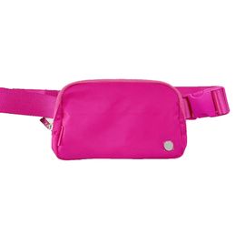 Brand New Moon Designer Fashionable Yoga Nylon Bag Lu Belt Bum Bag Sport Womens Crossbody Shoulder Bag Fanny Pack Portable Waist Bumbags Chest With Brand M 264