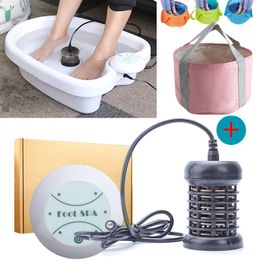 Foot Care Massage Ionic Detox Bath Aqua Cell Spa Machine Ion Cleanse Arrays p 230801