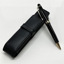YAMALANG 145 Ballpoint pen Reliefs resin Ball point pens Gift with Leather bag Perfect for Men and Women1617
