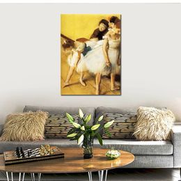 Canvas Art the Dancing Examination Edgar Degas Dancer Portraits Hand Painted Oil Artwork Modern Office Decor