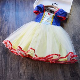 Princess Dress up Costume for Girls Kids Costumes Children Party Birthday Fancy Gown Toddler Baby Girl Summer Clothes