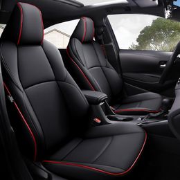 Custom Car Seats Cover for Toyota Select Corolla Set Cars Covers with Tyre Track Detail Styling auto Seat Protector Interior Acces256F