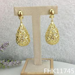 Dangle Earrings Yuminglai Jewelry Accessories Classical Trendy Hollow Superior Fashion Dubai Quality For Women FHK11745