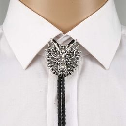 Bolo Ties KDG western cowboy zinc alloy faucet BOLO tie western cowboy men and women shirt accessories HKD230719