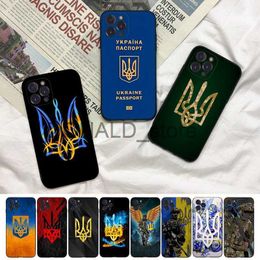 Cell Phone Cases Ukraine Flag Phone Case For iPhone 8 7 6 6S Plus X SE 2020 XR XS 14 11 12 13 Mini Pro Max Mobile Case J230719