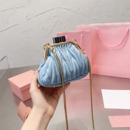 2023 Designer bag coin purse pouch Wallet with long chain Shoulder bag card holder womens Fashion classic Solid Colour Crossbody bag