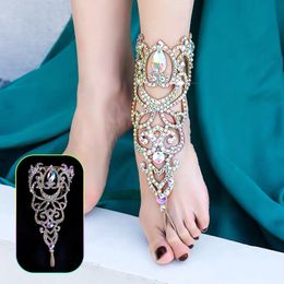 Belly Dance Hand Accessories Or Foot Accessories Female Adult High-end Diamond-Studded Bracelet/Anklet Performance Accessories