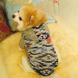 Dog Apparel Grey Colour Sports Wear Pet Hoodies Clothing For Dogs Chiahuahua Costume With Hats XS-XL