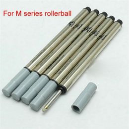 High Quality 5 pieces lot black refill for Magnetic Roller ball pen stationery writing smooth accessories264W