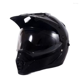 Motorcycle Helmets Four Season Men XS To XL 53 61 Cm Helmet ABS Mater Off-road Bike Downhill Cross Capacete Motocross Casco 168 DOT