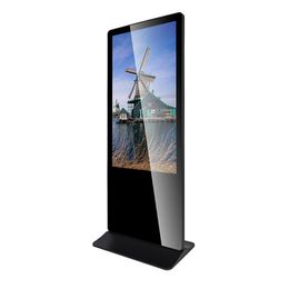 32 43 49 55 65 inch Advertising Display Floor Standing UHD Digital Signage Kiosk252t