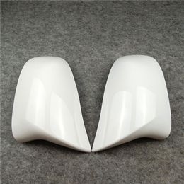 2014 Replacement White ABS Mirror Cover For BMW X5 G05 X6 G06 X3 G01 X4 G02 F15 F16 F25 F26316s