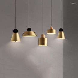 Pendant Lamps Nordic Design LED Lights Living Room Luster Indoor Lighting Loft Hanging Lamp Kitchen Accessory Light Fixtures