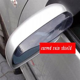 Quality Universal Car Rear View Mirror Flashing Rainproof Blades DIY Auto Parts236f