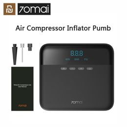 Xiaomi Youpin Car DVR 70mai Air Compressor Lite 12V Protable Electric Car-Air Pump Mini-Compressor Tire Inflator Auto Tyre Pumb CN266R