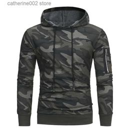 Men's Hoodies Sweatshirts Camouflage Hoodies Men 2022 New Fashion Sweatshirt Male Hoody Hip hop Spring Autumn Military Hoodie Mens Clothing T230719