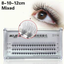 False Eyelashes Mixed Length Mink Hair Grafted Eyelash 20 Japanese