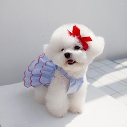 Dog Apparel Summer Pet Dresses Cute Tulle Puppy Princess Skirt Chihuahua Yorkshire Sweet Cat Small Dogs Clothing Products