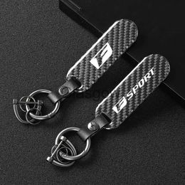 Car Key Custom Carbon Fiber Car Key Holder For Lexus F LFA ISF GSF RCF F SPORT keychain Accessories Zinc Alloy Keyrings x0718