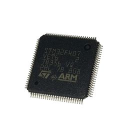 STM32F407 LQFP100 MCU 32-bit STM32F ARM Cortex M4F RISC 512KB Flash 2 5V 3 3V 100-Pin LQFP STM32F407VET6259w