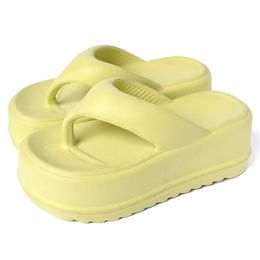 EVA Slippers Platform Thick Sole wedge Slipper For Women Ladies Girls Summer Outdoor Sandals Black White Red