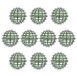 Decorative Flowers 10 Pcs Greenery Supplies Flower Ball Racks Trellis Party Holder Plastic Festival