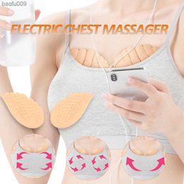 Breast Massager Breast Shaping Device Vibration Chest Enlargement Chest Massage Machine Hyperplasia Prescription Prevention L230520