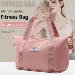 Outdoor Bags Large Capacity Water-resistant Short Travel Bag Storage Fitness Yoga Expansion Wet And Dry Separation Boarding Luggage