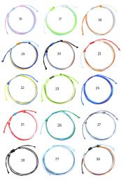 2022 Waterproof Adjustable Charm Bracelet with Mix colors for Surfer Beach String Thread Friendship LL