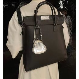 School Bags 23SS Brand Margiela Backpack Men s MM6 Fashion Handbags Laptop Bag Four Line Design Versatile Shoulder 230718