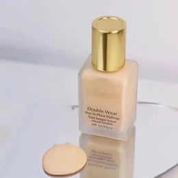 Makeup Double wear Foundation Liquid 2 Colours 1w1 1w2 Stay in Place 30ML Concealer Cream and Natural Long-lasting