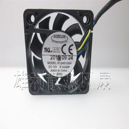 Original EVERFLOW R124010SH 12V 0 14A 4CM 4010 4 wires cooling fan245P